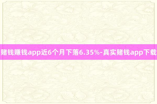 赌钱赚钱app近6个月下落6.35%-真实赌钱app下载