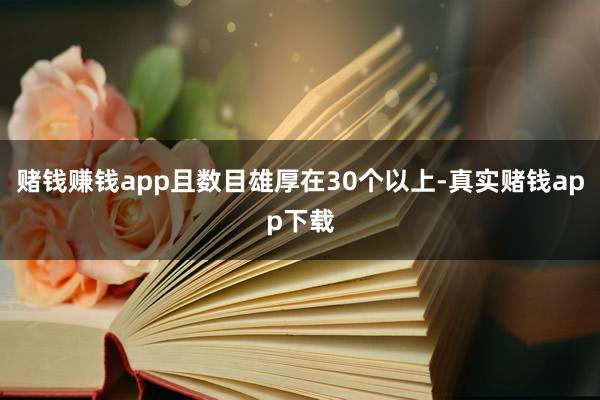 赌钱赚钱app且数目雄厚在30个以上-真实赌钱app下载