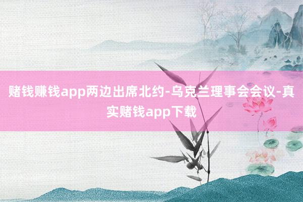赌钱赚钱app两边出席北约-乌克兰理事会会议-真实赌钱app下载